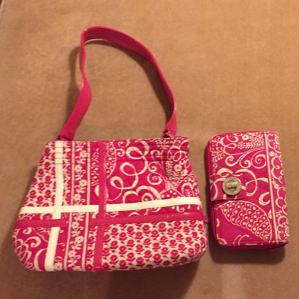 Vera Bradley purse and wallet